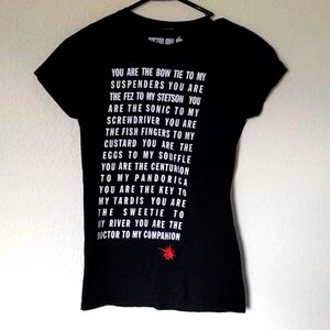 Doctor Who by Her Universe Graphic T-shirt 2012